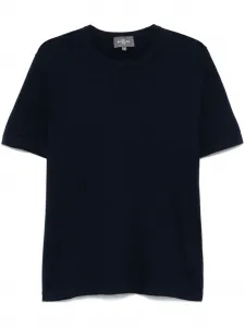 Футболка тонкой вязки Bompard, синий