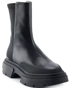 Женские зимние ботильоны Fleming на устойчивом каблуке DKNY, черный