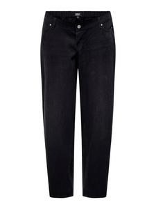 Only Maternity Джинсы Regular 'OLMLuma' в крапчатом черном цвете