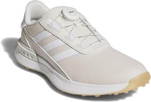 Кроссовки Adidas Golf S2G BOA 24 Golf Golf Shoes, Orbit Grey/Footwear White/Gold Metallic