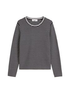 Marc O'Polo DENIM Полосатый свитер стандартного размера темно-синего цвета