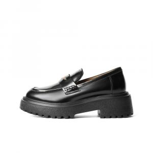 Лоферы женские черно-коричневые BELLE, коричневые 2.0