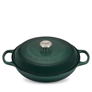 Фирменный брейзер Le Creuset на 3,5 литра, зеленый