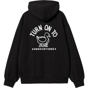 Худи с принтом Carhartt WIP, черный