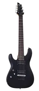 Электрогитара Schecter C-7 Deluxe с 7 струнами для левшей