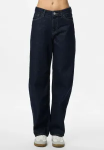 И бочка mw noos bc широкая нога Pieces, Dark Blue Denim