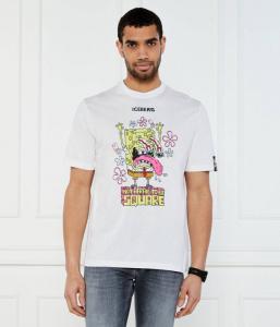 Футболка айсберг x губка боб Regular fit Iceberg, белый