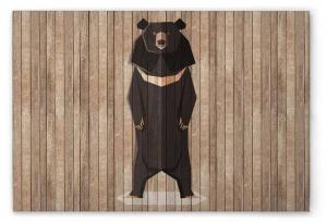 Картина на холсте A.S. Création Born to be wild 1 цвет braunbeige