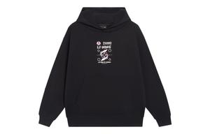 Толстовка Sports Life Collection унисекс, черная Lining, черный