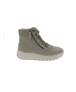 Удобные ботинки на шнуровке с дополнительной шириной Gabor, серый