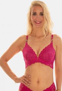 Бюстгальтер SugarShape Triangle bra, Fuchsia/Light Pink