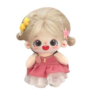 Очаровательная премиальная двусторонняя хлопковая кукла плюшевая кукла высотой 20см Dolls and bears dance