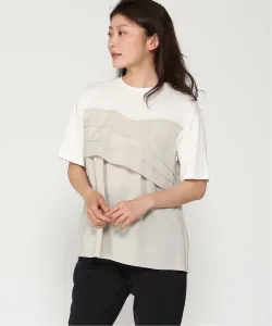 Двухцветный топ в стиле бюстье Doubleface Tokyo, цвет Off