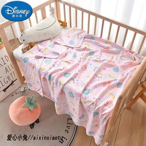 Disney Шелковое одеяло 70x90 см, хлопок и шелк, двойной слой, рисунок Heart-Shaped Rabbit