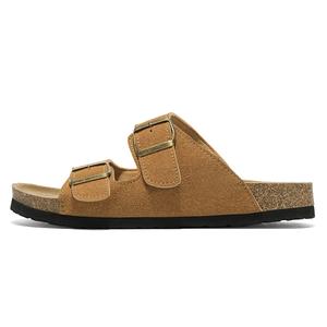 Резиновая подошва, противоскользящая, с амортизаторами, сандалии-слайдеры унисекс KLAOSD, Black