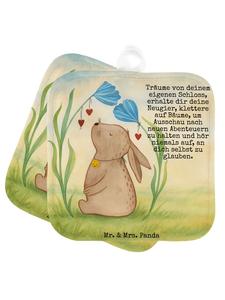Mr. & Mrs. Panda Подставка для горшка с изображением кролика и цветов и надписью белого цвета