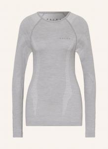 Функциональное нижнее белье рубашка wool-tech с мериносовой шерстью Falke, серый