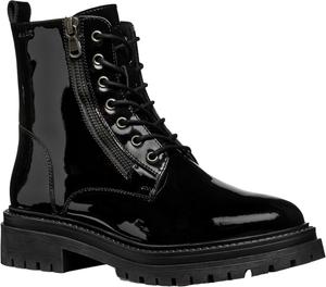 Женские ботинки-байкеры Geox до щиколотки, Black