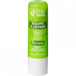 Органический бальзам для губ с алоэ вера 4 г Mkl Green Nature