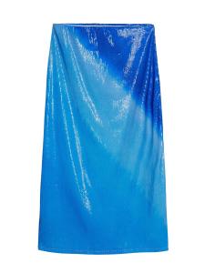 Миди юбка Desigual, Blue/Light blue