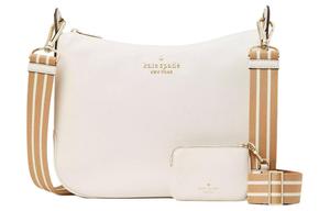 Kate Spade Кожаная сумка через плечо из овчины разноцветная