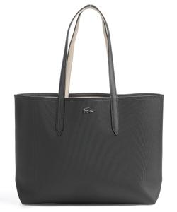 Анна шоппер пластиковый Lacoste, черный