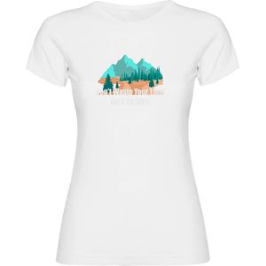 Футболка с коротким рукавом Kruskis Dont Waste Your Time, белый