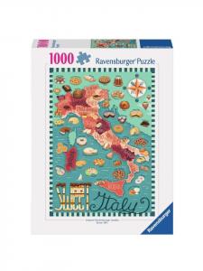 Пазл Ravensburger, 1000 деталей, "Сладкая Италия" в красочном исполнении