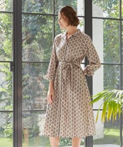 Вельветовое платье Schluuton с узором