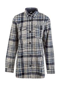 Флисовая рубашка Milly с великолепным клетчатым узором WHISTLER, цвет Navy Blazer