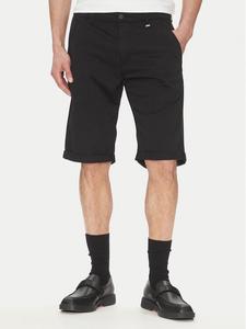 Шорты из ткани обычного кроя 265812 552829 Karl Lagerfeld, черный