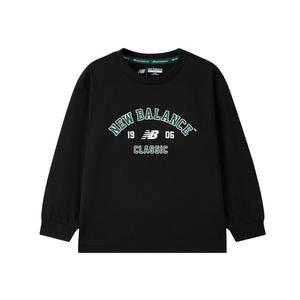 Футболка для детей Crew Neck Moderate New Balance, черный