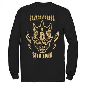 Мужская футболка с портретом Лорда Ситхов «Звездные войны: Войны клонов» Savage Opress Licensed Character