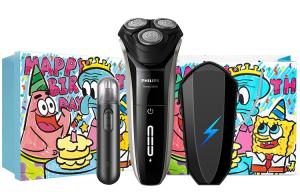 S3202 поворотная бритва для мытья всего тела смарт мотор постоянного контроля для влажного и сухого бритья PHILIPS