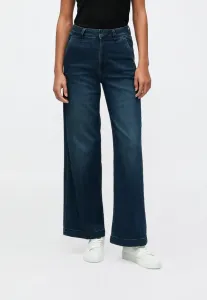 Джинсы madina свободного кроя с широкими штанинами Tom Tailor, Clean Mid Stone Blue Denim