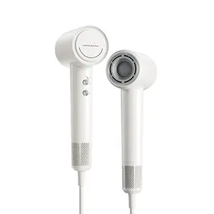 Фен HD01 с отрицательными ионами для быстрой сушки и ухода за волосами Amadana, белый