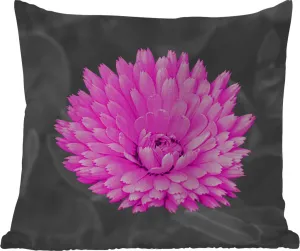 Подушка для улицы - Цветы - Акварель - Розовый - 40x40 см - Водонепроницаемая - Подушка для отдыха - Подушка - Внутренняя обивка с изображением MuchoWow