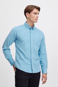 Рубашка CASUAL FRIDAY Langarm CFAnton LS BD baby cord shirt 20504774, синий