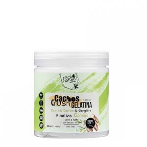 Желатин для волос Hair Gelatin Curls Crush Bamboo & Ginger 500 мл Real Natura