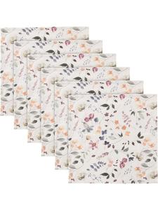 Redbest  Хлопковые салфетки, 6 штук, разных цветов