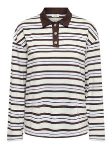 Футболка 'JDYLine' в темно-коричневом цвете