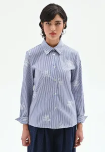 Блузка на пуговицах Rinascimento, Var Blue