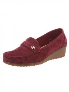 Мокасины Ital-Design, темно-красный