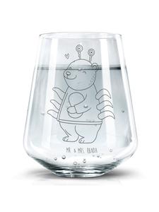 Стакан для питья с рисунком знака зодиака Рак, прозрачный, без слов Mr. & Mrs. Panda