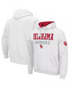 Мужская толстовка с капюшоном Oklahoma Sooners Sunrise Colosseum, белый