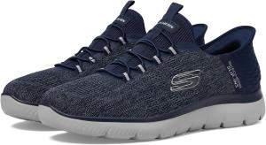 Кроссовки Summits Key Pace Hands Free Slip-In SKECHERS, темно-синий