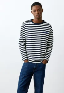 Подростковая футболка с длинными рукавами Mango Kids, Blue