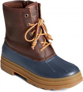 Женские кожаные сапоги Sperry Saltwater 2.0, темно-синий