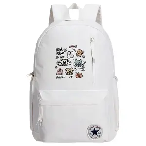 Converse Полиэстеровый рюкзак средний унисекс белый