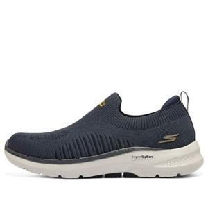 Кроссовки go walk 6 'navy orange' Skechers, синий